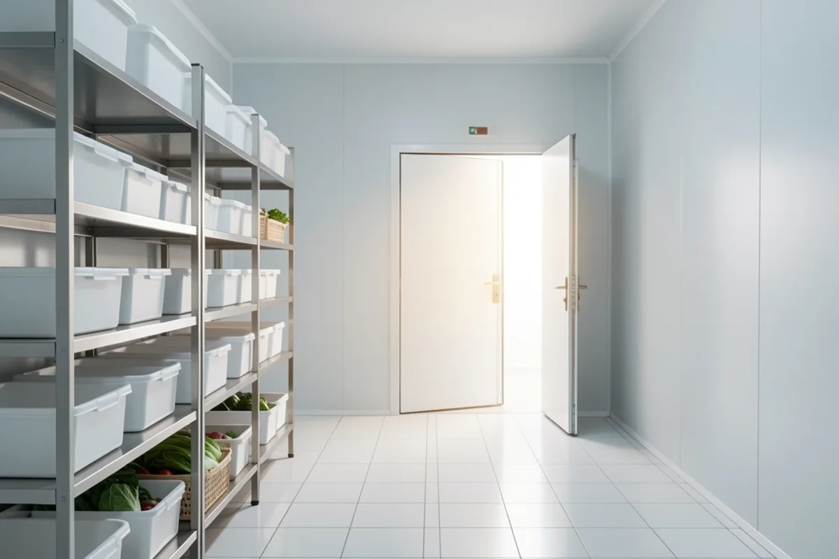 Chambre froide de restaurant : choisir, installer, organiser