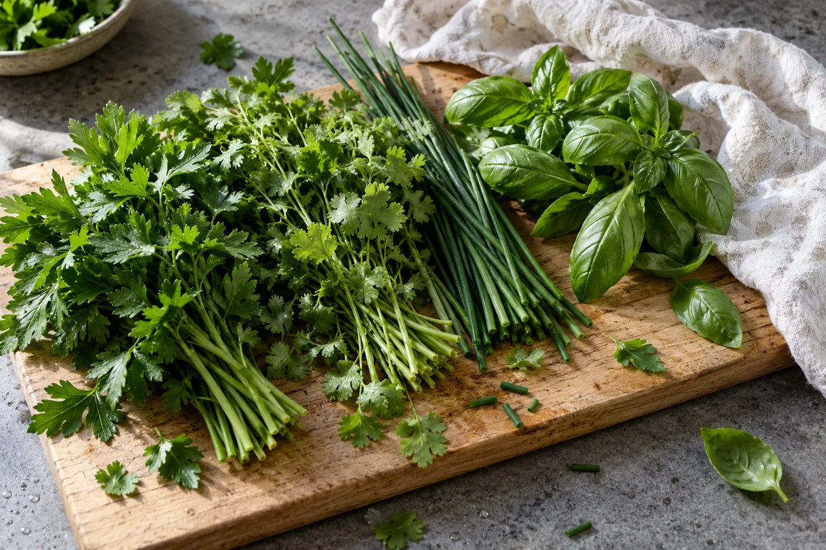 Conserver les herbes fraîches : frigo, congélation, séchage