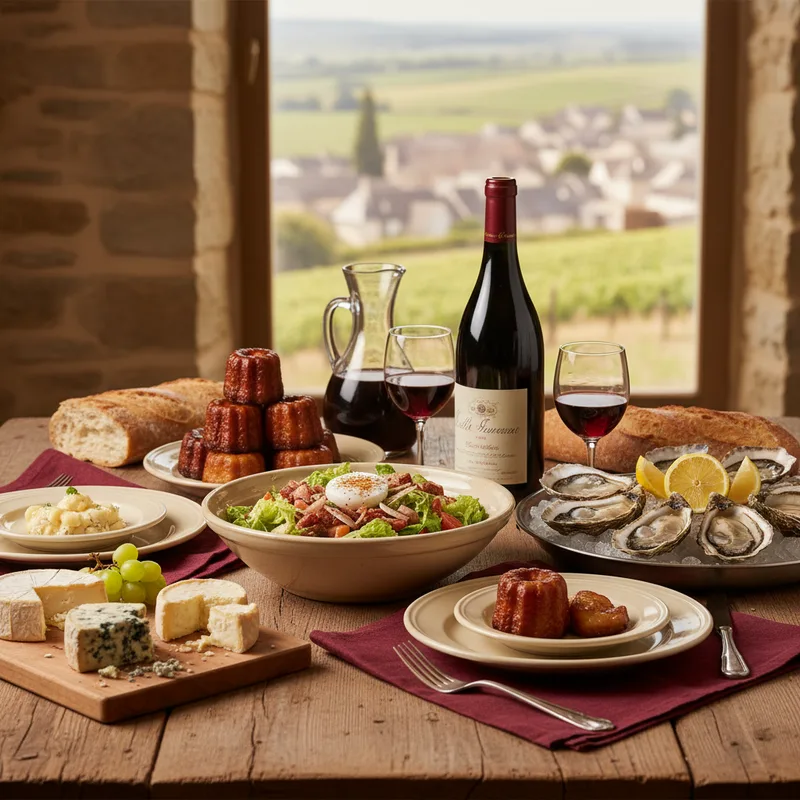 Les 10 destinations gastronomiques en France